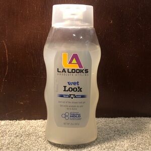 LA Looks WET LOOK Level 10 Hold Alcohol Free Hair Gel, 20oz